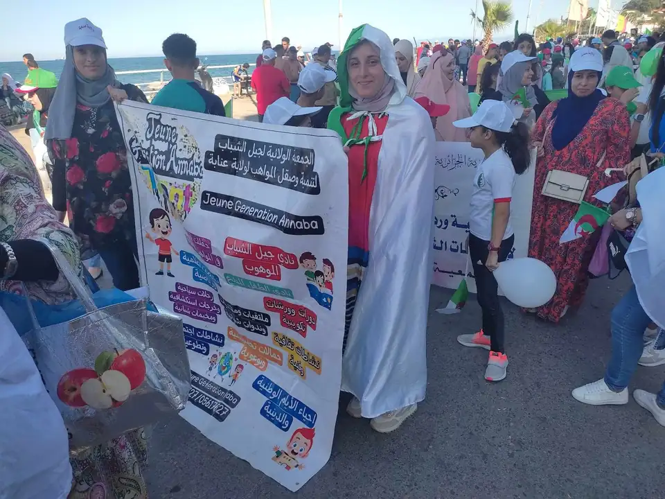 الجمعية في مهرجان 05 جويلية بالذكرى 61 لعيد الاستقلال